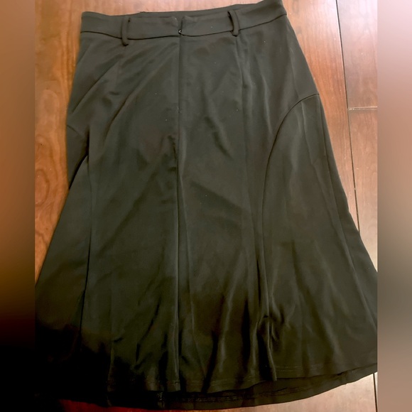 NWOT Belle Poque Elegant Ruched Pencil Skirt Black High Waist Business Skirt - Picture 14 of 15